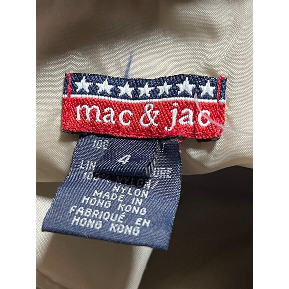 Mac & Jac Womens Striped Corduroy Button Up Blazer Jacket Size 4 Multicolor - Picture 6 of 8